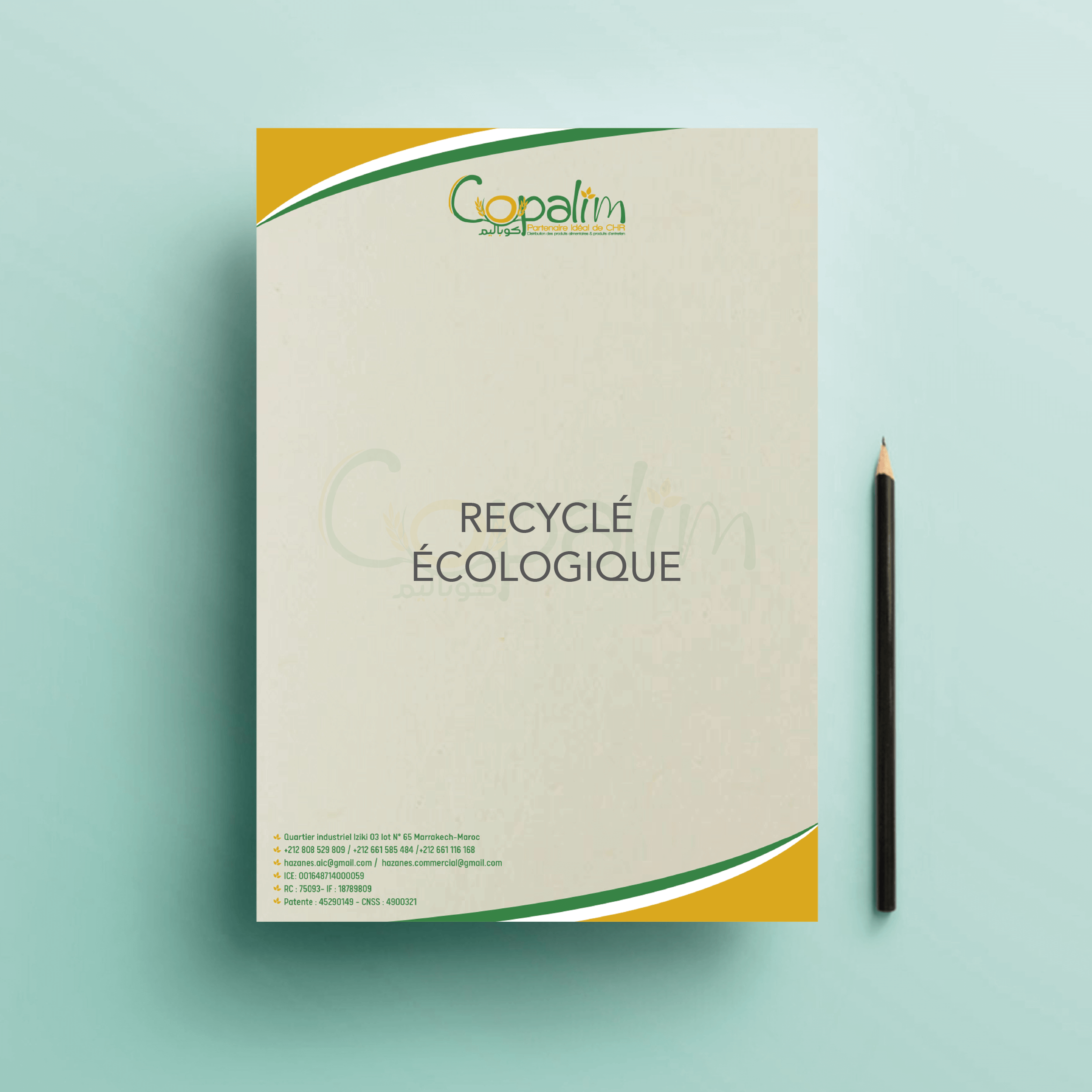 120 grs Papier Recyclé Shiro Echo White